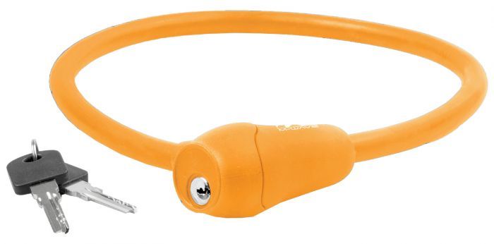 Orange  -wave Cykellås 600x12 Mm