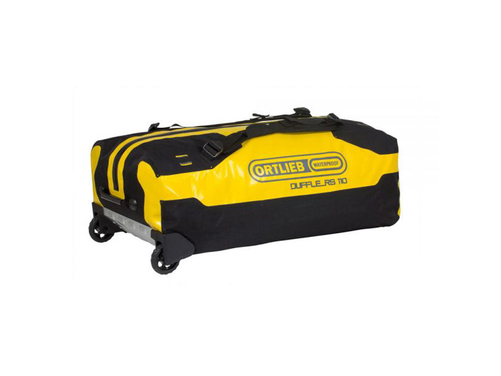 Ortlieb Duffle Rs Rejsetaske    Hjul Gul Sort 110 Liter