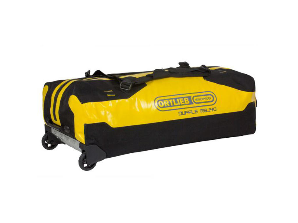 Ortlieb Duffle Rs Rejsetaske    Hjul Gul Sort 140 Liter