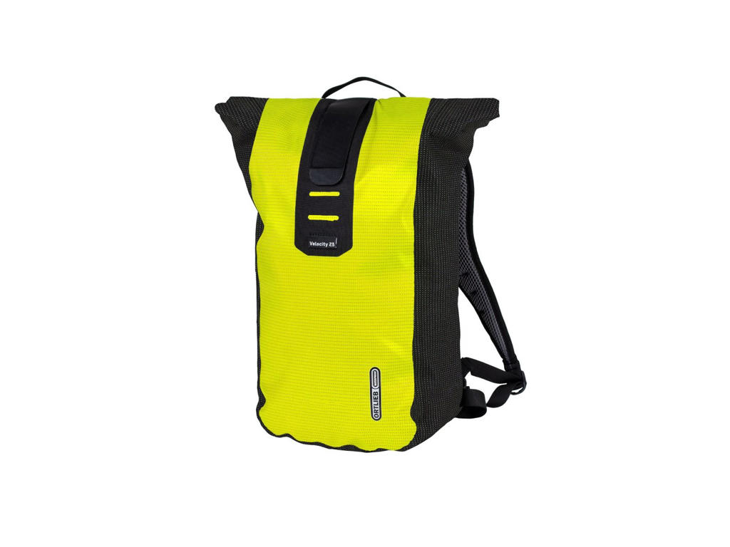 Ortlieb Velocity High Visibility Rygsæk 23 Liter Gul   Sort