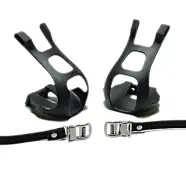 Oxc Oxford Atb Bf Tåklamper Og Rem Black  Pair  Cykelreservedele