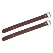 Oxc Oxford Læderremme Cykelkurv Brown  Pair  One Size Cykelreservedele