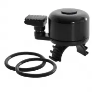 Oxc Ringeklokke Quick Flick Sort Silicon Strap Universal  Ringklokke