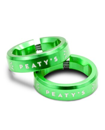 Peaty   Monarch Grip Lock Ring Emerald