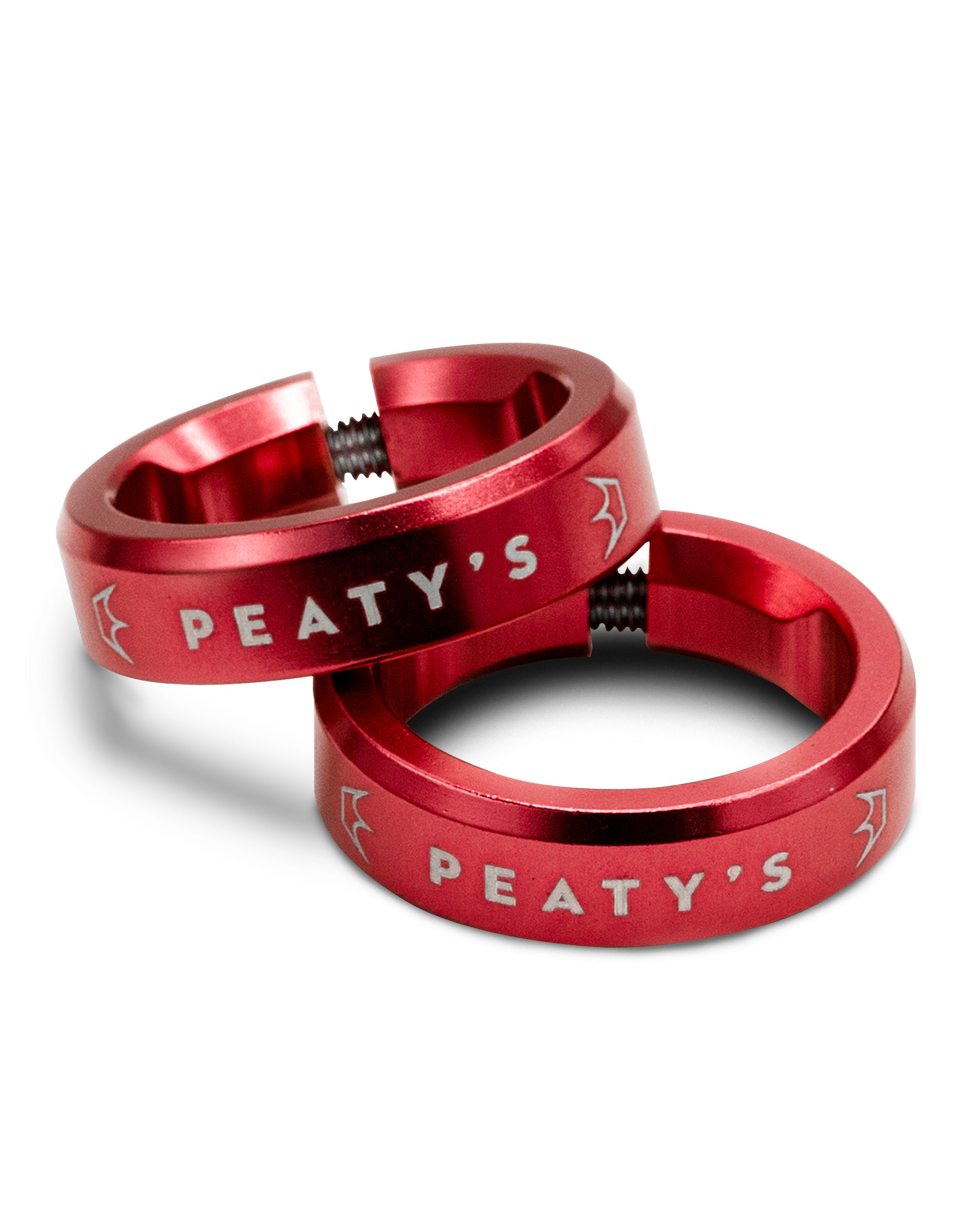 Peaty   Monarch Grip Lock Ring Red