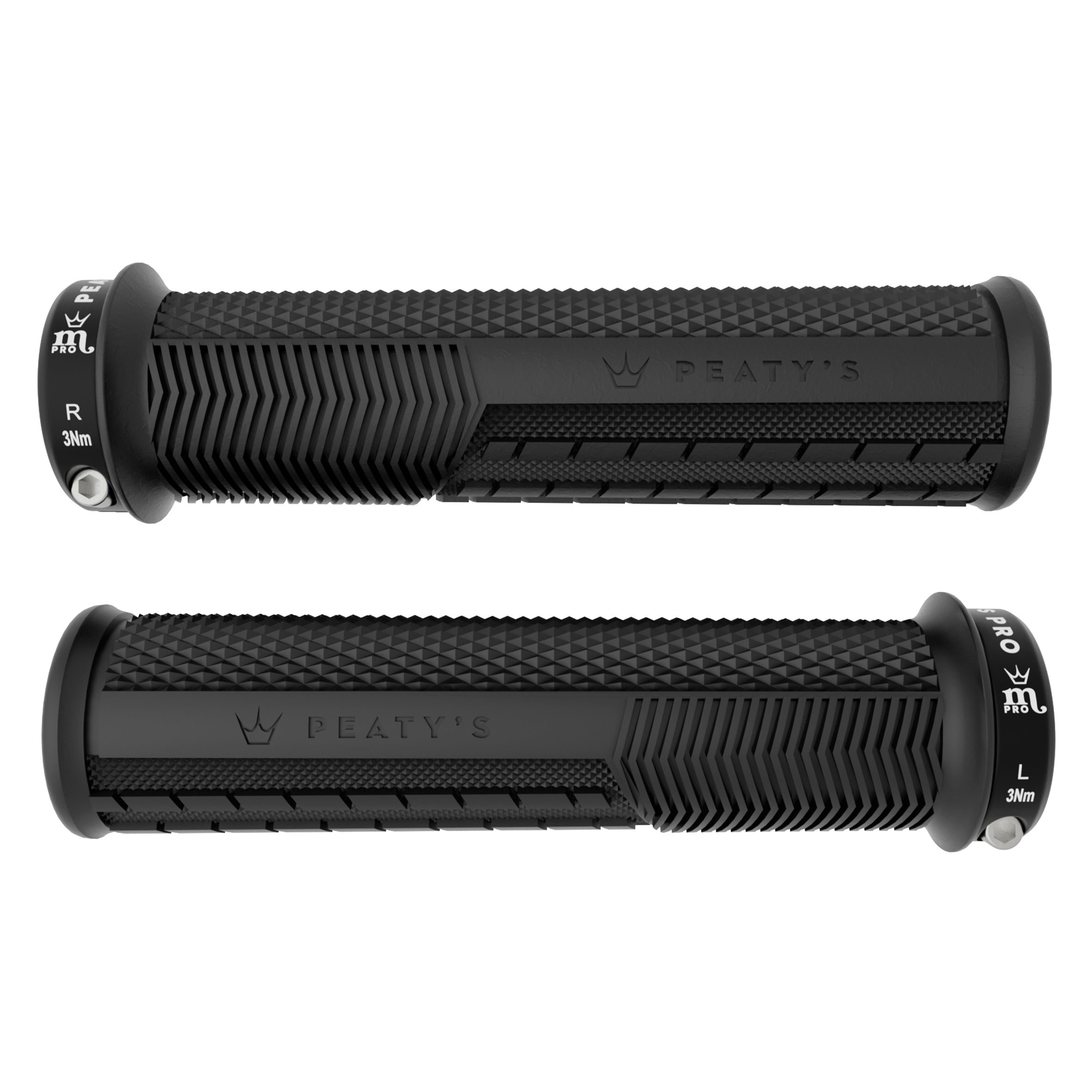 Peaty   Monarch Pro Grip Knurl Thin Black