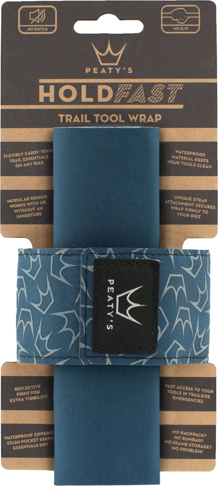 Peaty X27 Holdfast Trail Tool Wrap Ocean Blue