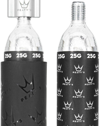Peaty X27   Holeshot Co2 Inflator 25g Silver