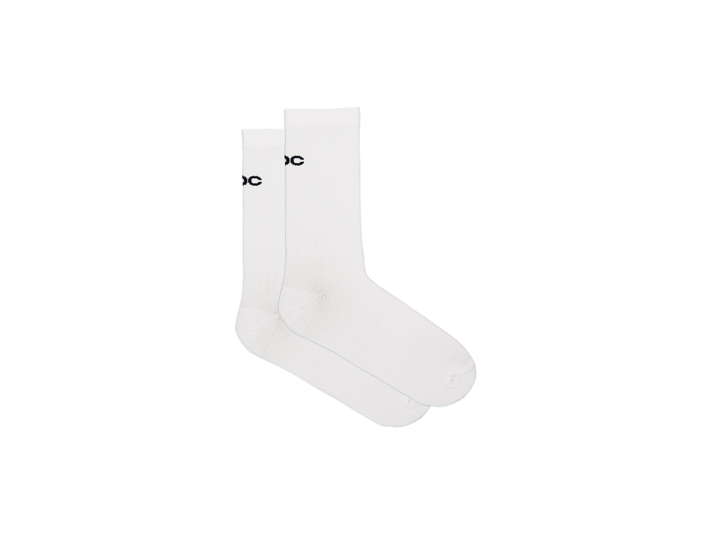 Poc Cadence Road Long Cykelstrømper Hydrogen White  Strømpe Str : 40-42