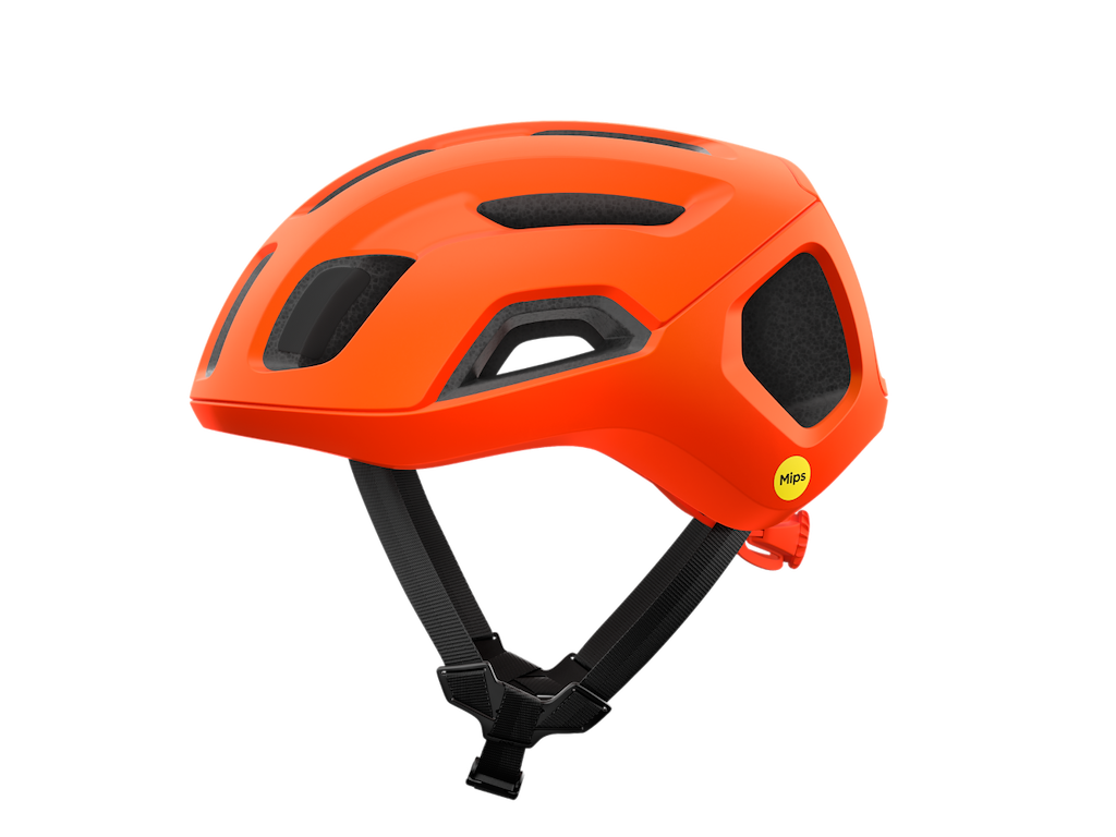 Poc Ventral Air Mips Cykelhjelm Fluorescent Orange Matt  Hjelmstørrelse: 56-61 Cm