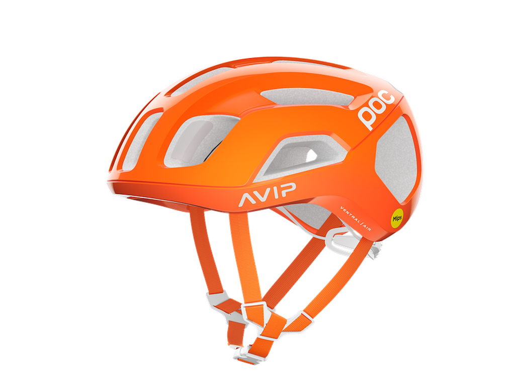 Poc Ventral Air Mips Cykelhjelm Orange 50-56 Cm