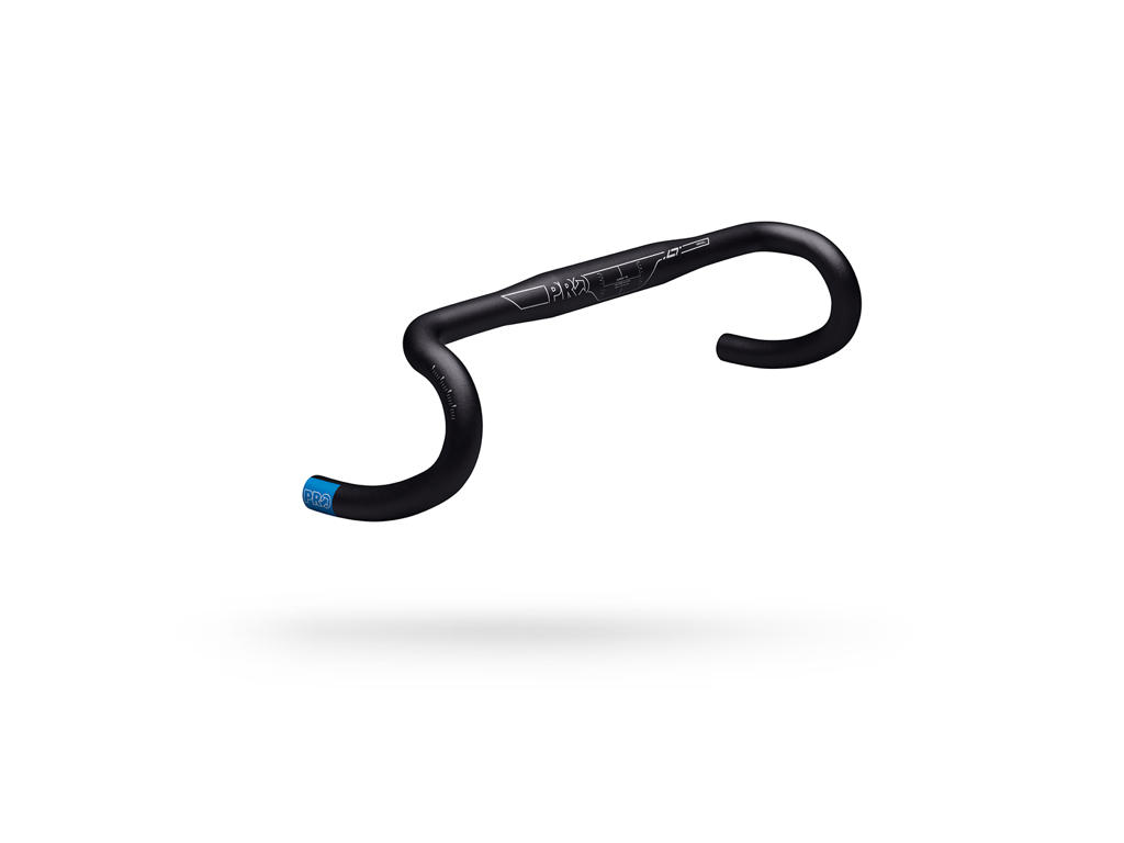 Pro Lt Gravel Styr 10 Grader Sweep Sort 42cm 31 8mm