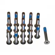 Pro Missile Evo Bolt Set M6x40mm Countersunk Stainless Skruer Og Møtrikker
