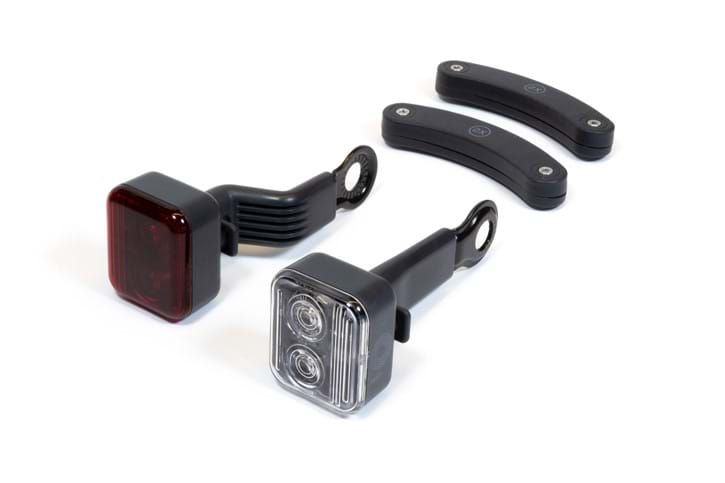 Reelight Ams  Magnetisk Cykellygtesæt Med Backup