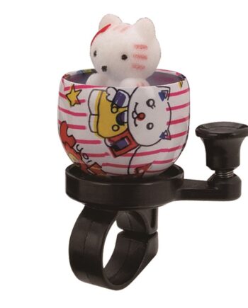 Ringeklokke Bike Attitude Cat Pink 22   Mm