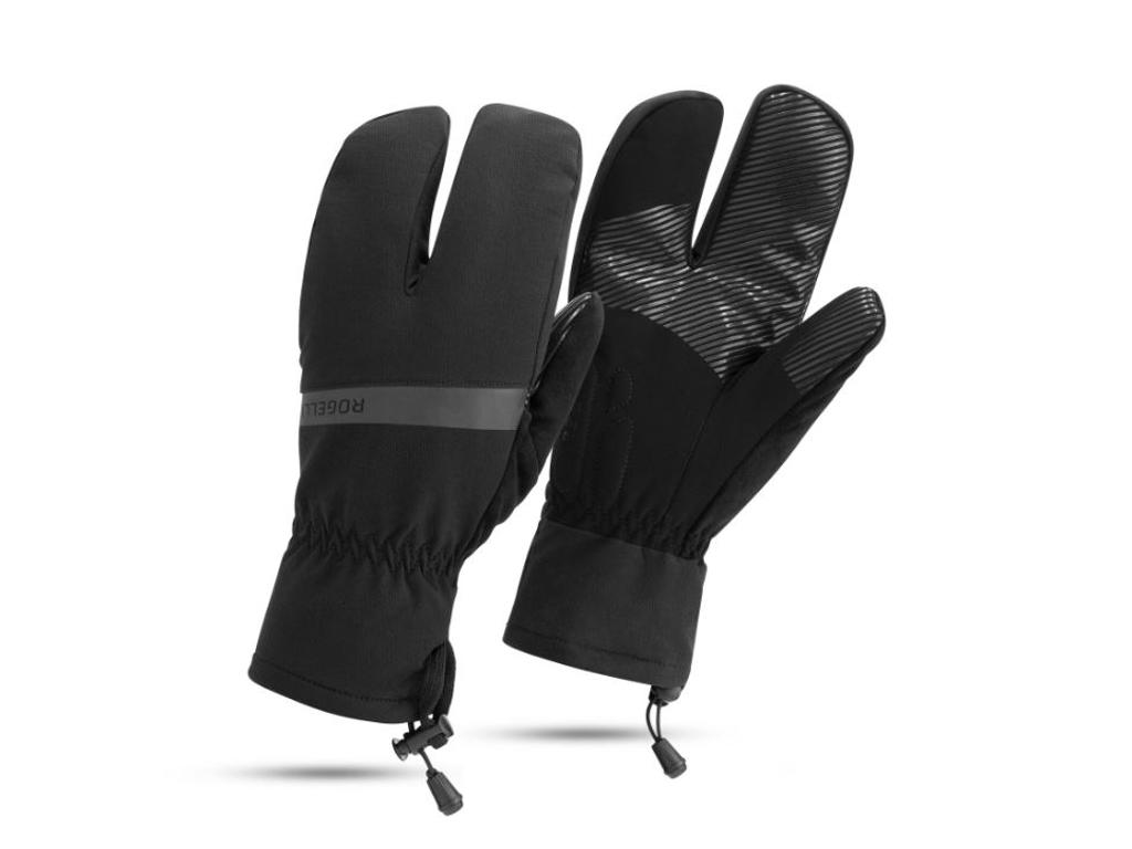 Rogelli Nova Lobster Vinterhandsker Sort Str