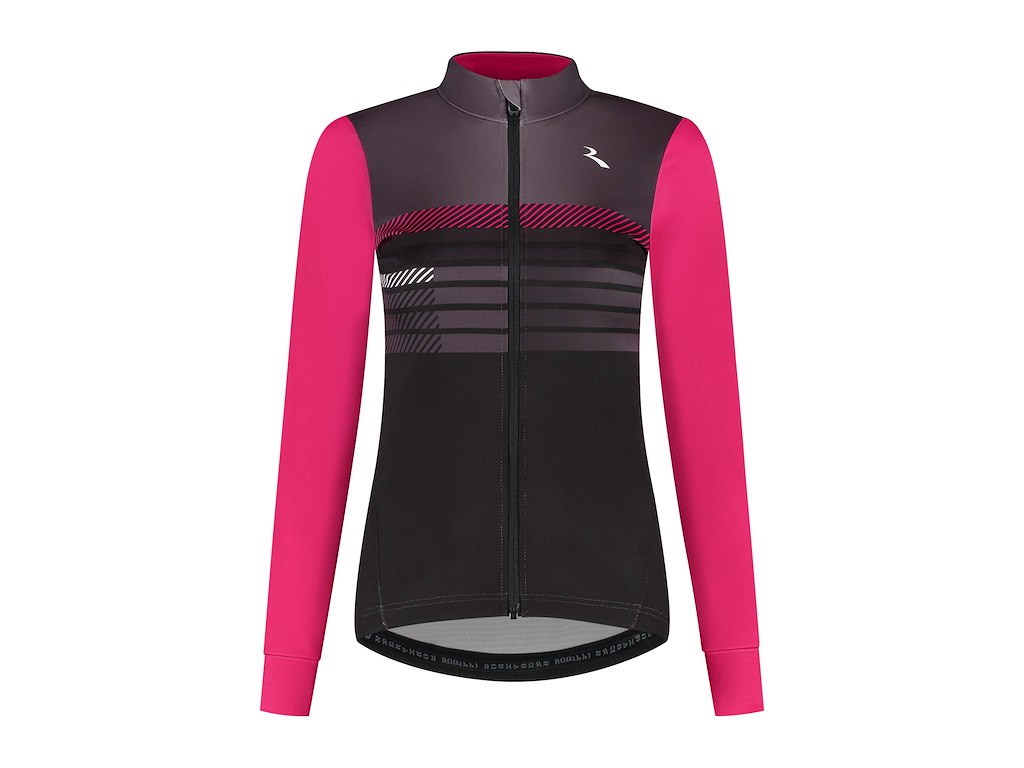 Rogelli Stryde Vinter Jakke Dame Pink Sort Str