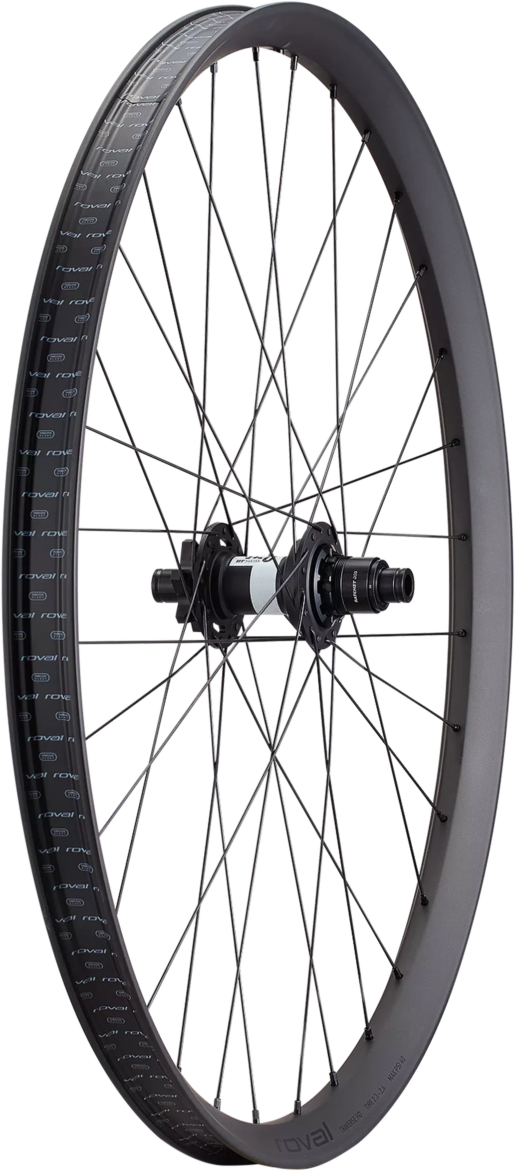 Roval Traverse Hd 350 Deg 29 Front 28h Satin Carbon Black