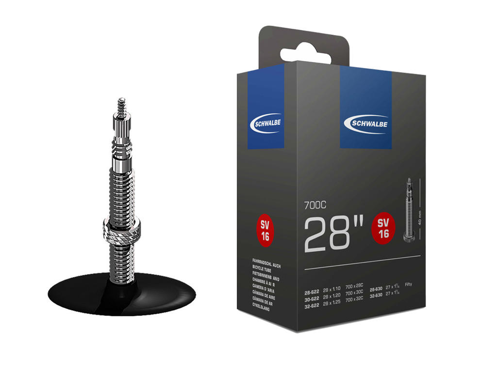Schwalbe Slange 700   28-44c Med 40mm Lang Racerventil Sv18