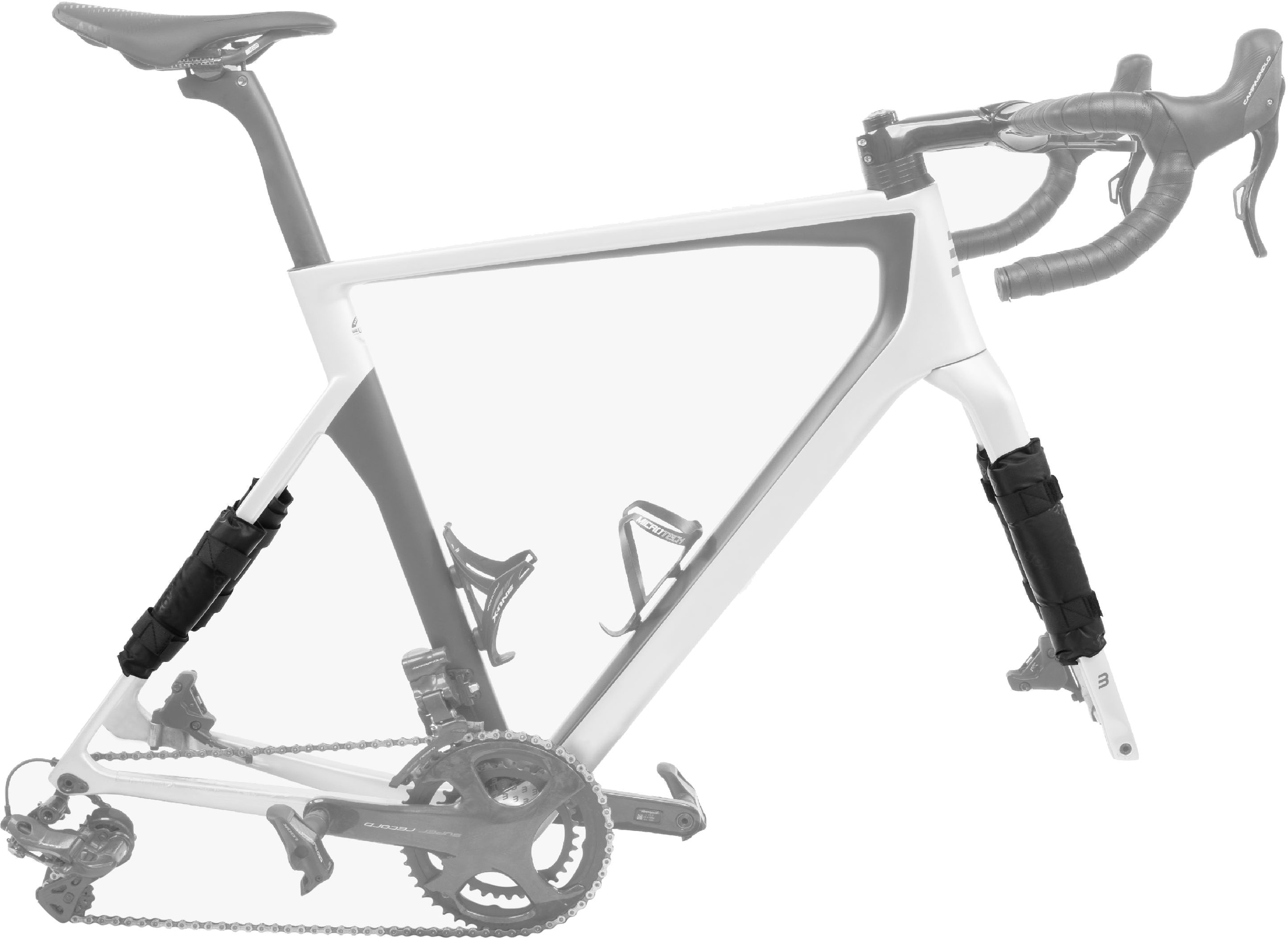 Scicon Front Fork   Seat Stay Pad Kit