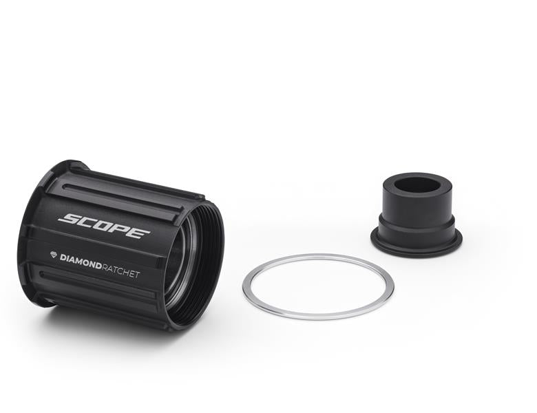 Scope Kassettehylster Shimano -serie