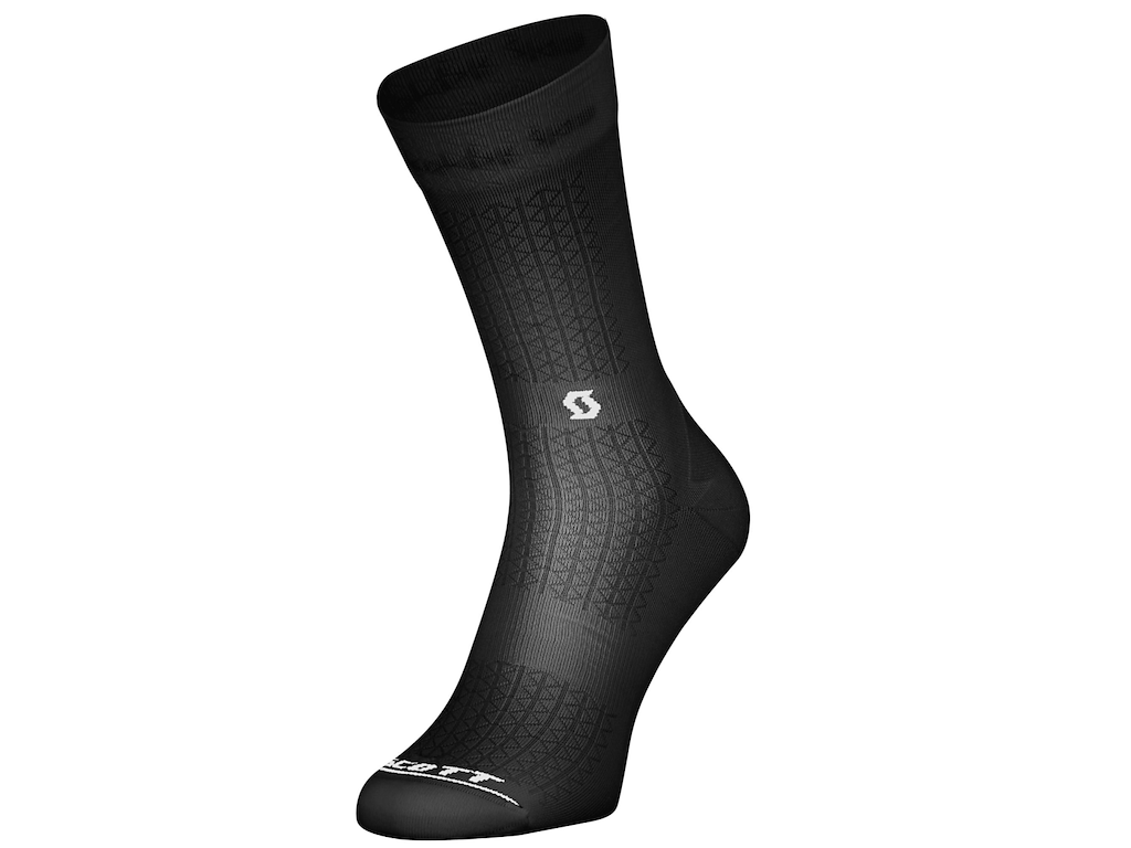 Scott Performance Crew Socks Cykelstrømper Sort Str 36-38