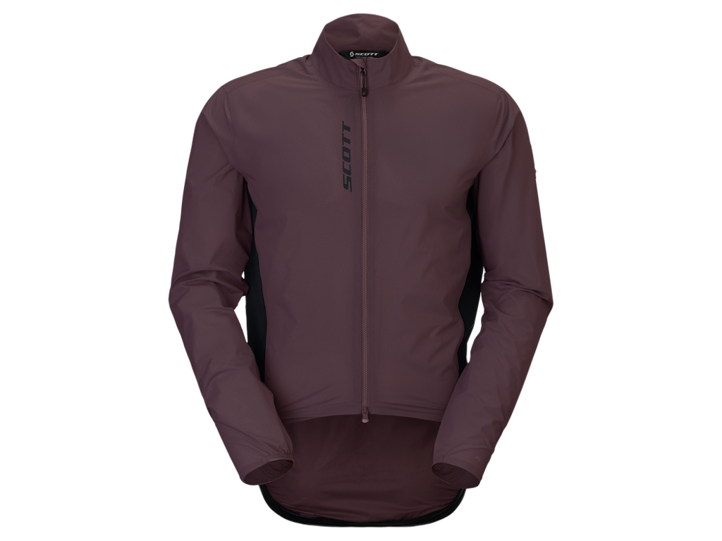 Scott Pro Waterproof Jacket Cykeljakke Unisex Cocoa Red Str