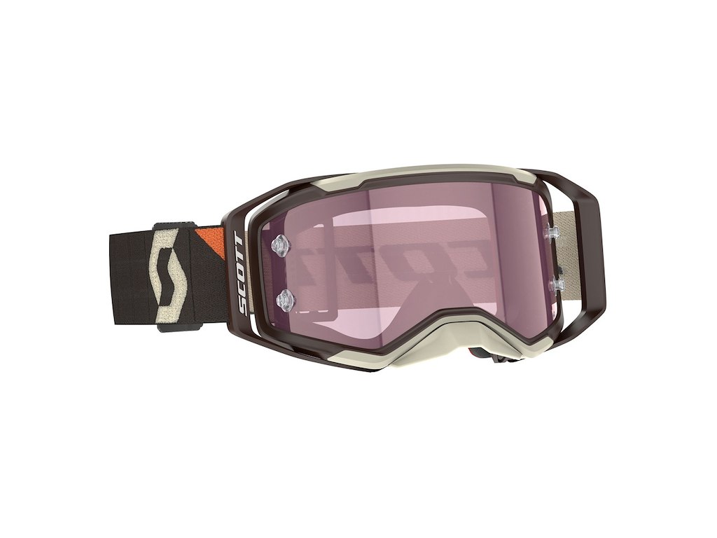 Scott Sco Goggle Prospect     Amp Deep Brown Beige Rose Works