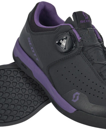 Scott Sport Volt Lady Cykelsko Sort Lilla