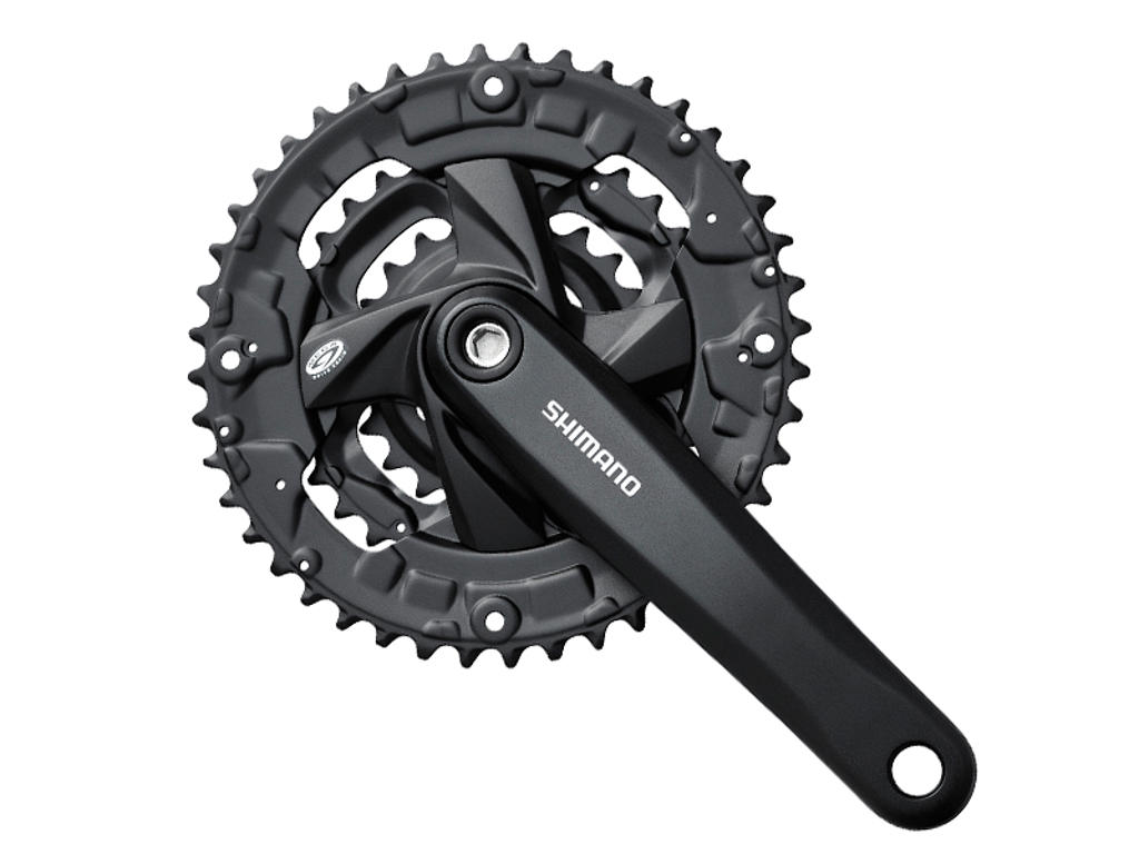 Shimano Altus Kranksæt Fc-m371 Triple Kranksæt 44-32-22 Tands 175 Mm Pedalarm