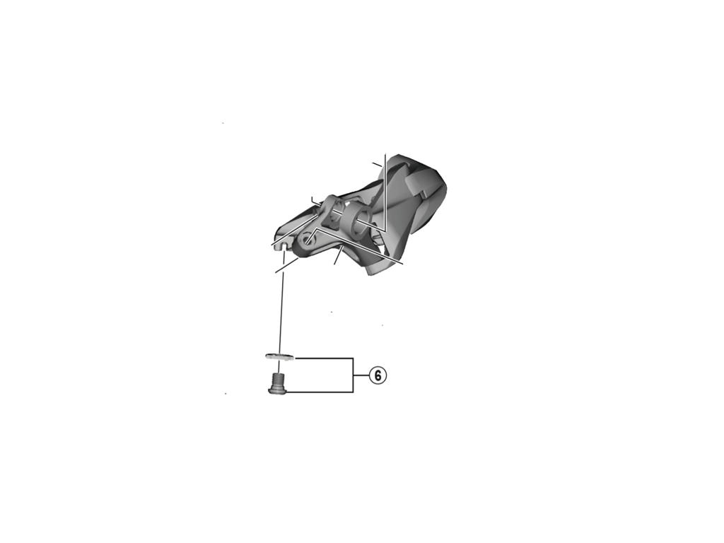 Shimano Dura Ace Kabel Skrue Til Gearwire Til Bagskifter Rd-r9100