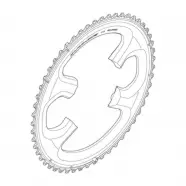Shimano Klinge Fc-9000 11-sp  Mc-typ For 52 38 52t Cykel Klinge