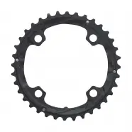 Shimano Klinge Fc-t781 104mm Sort 10-sp 36t Cykel Klinge