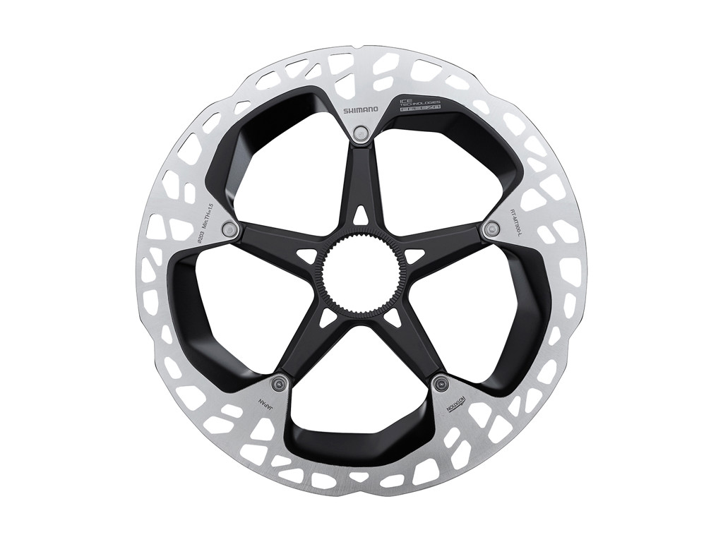 Shimano Mt900 Rotor Ice-tech Freeza 180 Mm Til Center Lock Med Lock Ring Og Magnet