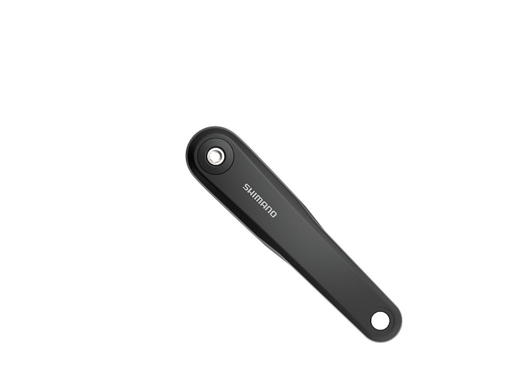 Shimano Pedalarme Sæt Til -bike Sort Model Fc-ut600-isis Bosch 165 Mm Pedalarme