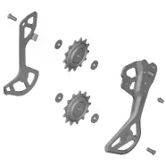 Shimano Plate Unit Gs Type Rd-m8200 Cykelreservedele