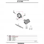 Shimano Stay    Dia 31   Mm    Nut Sc-e7000 Cykelreservedele