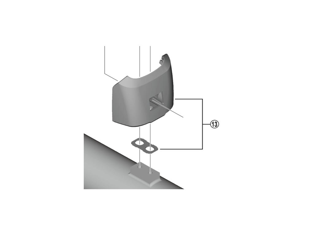 Shimano Steps Batteriholder Nedre Del Til Batteri Bm-en600