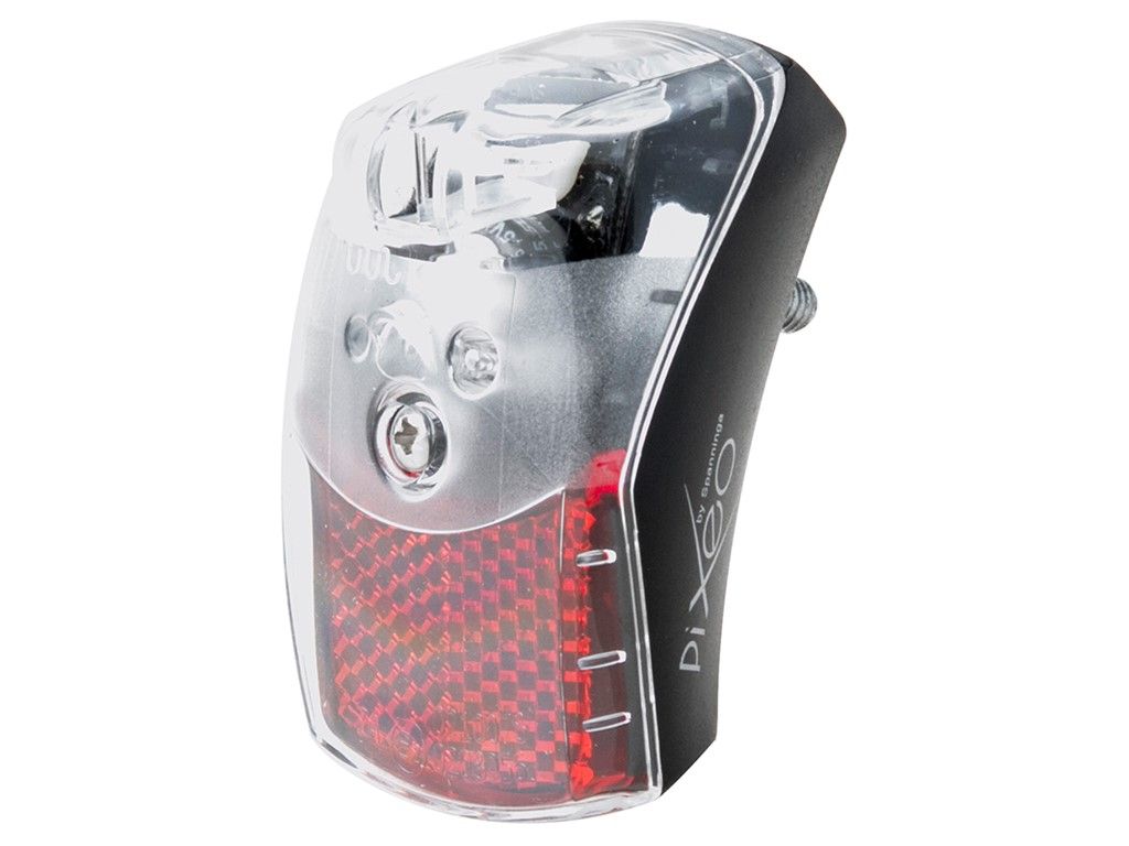 Spanninga Pixeo Xe Led-cykelbaglygte Til Elcykel     36    Sort