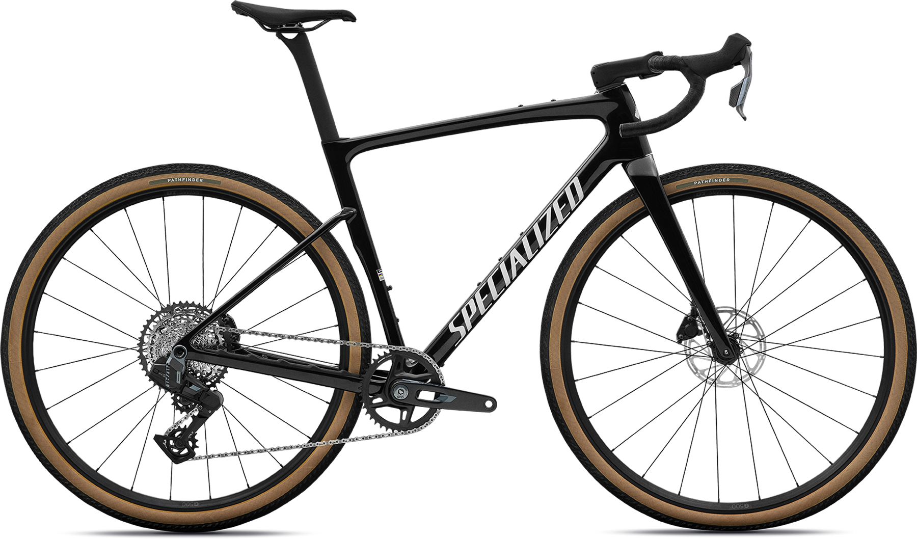 Specialized Crux Comp Sram Rival Xplr 2027 Obsidian Metallic Dune White