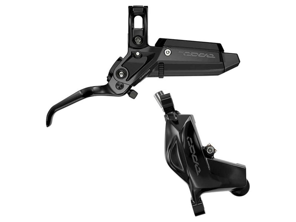 Sram Code Silver Stealth Hydraulisk Bremsesæt Til Front Sort