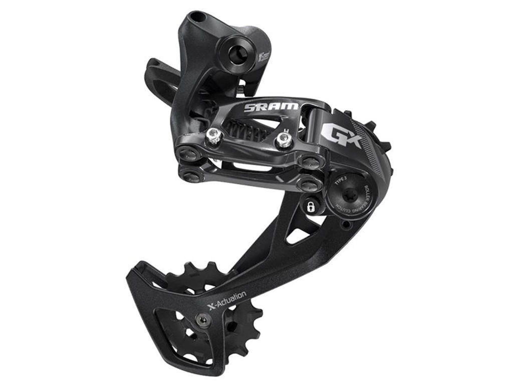 Sram Gx Bagskifter 2x11 Speed Long Cage Sort Grå