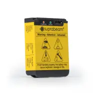 Suprabeam Li-polymer Celle 13645 1400 Mah   18 Wh       Usb Til V3air Rechargeable Batteri