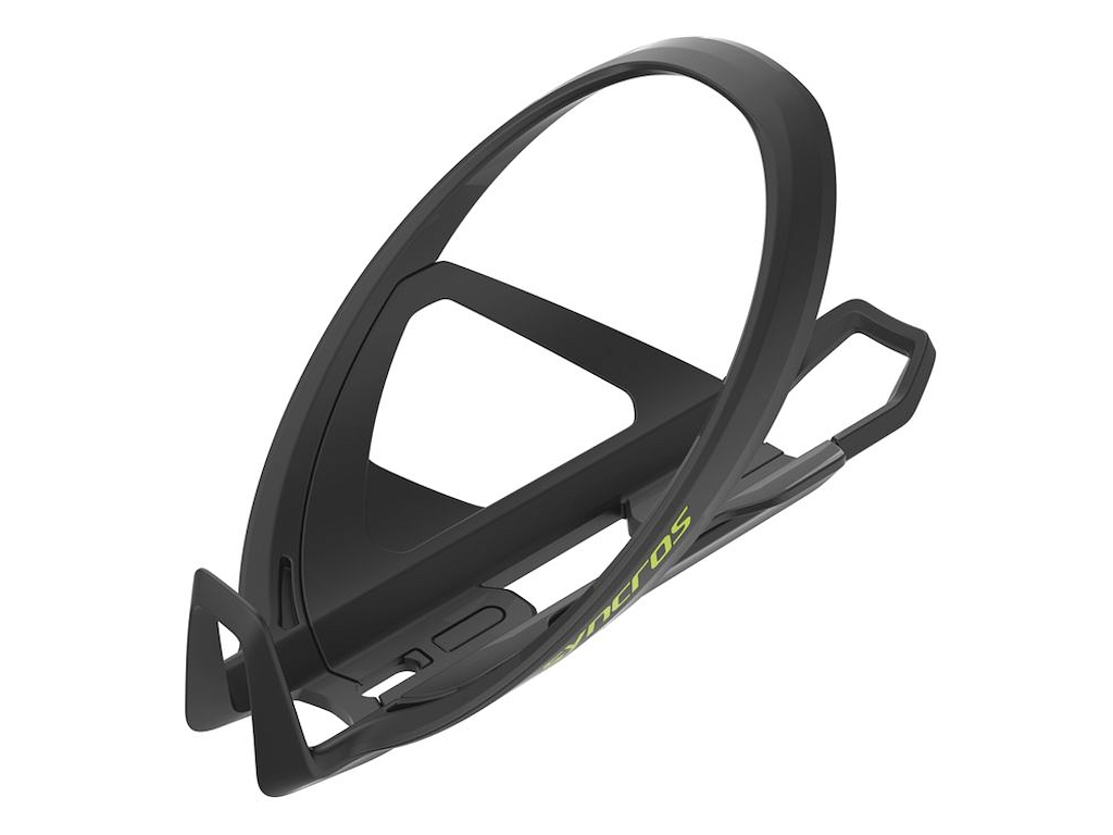 Syncros Cache Flaskeholder Black Radium Yellow