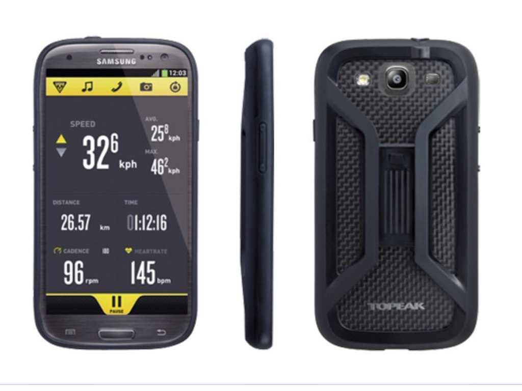 Topeak Ridecase Til Samsung Galaxy S3  Sort