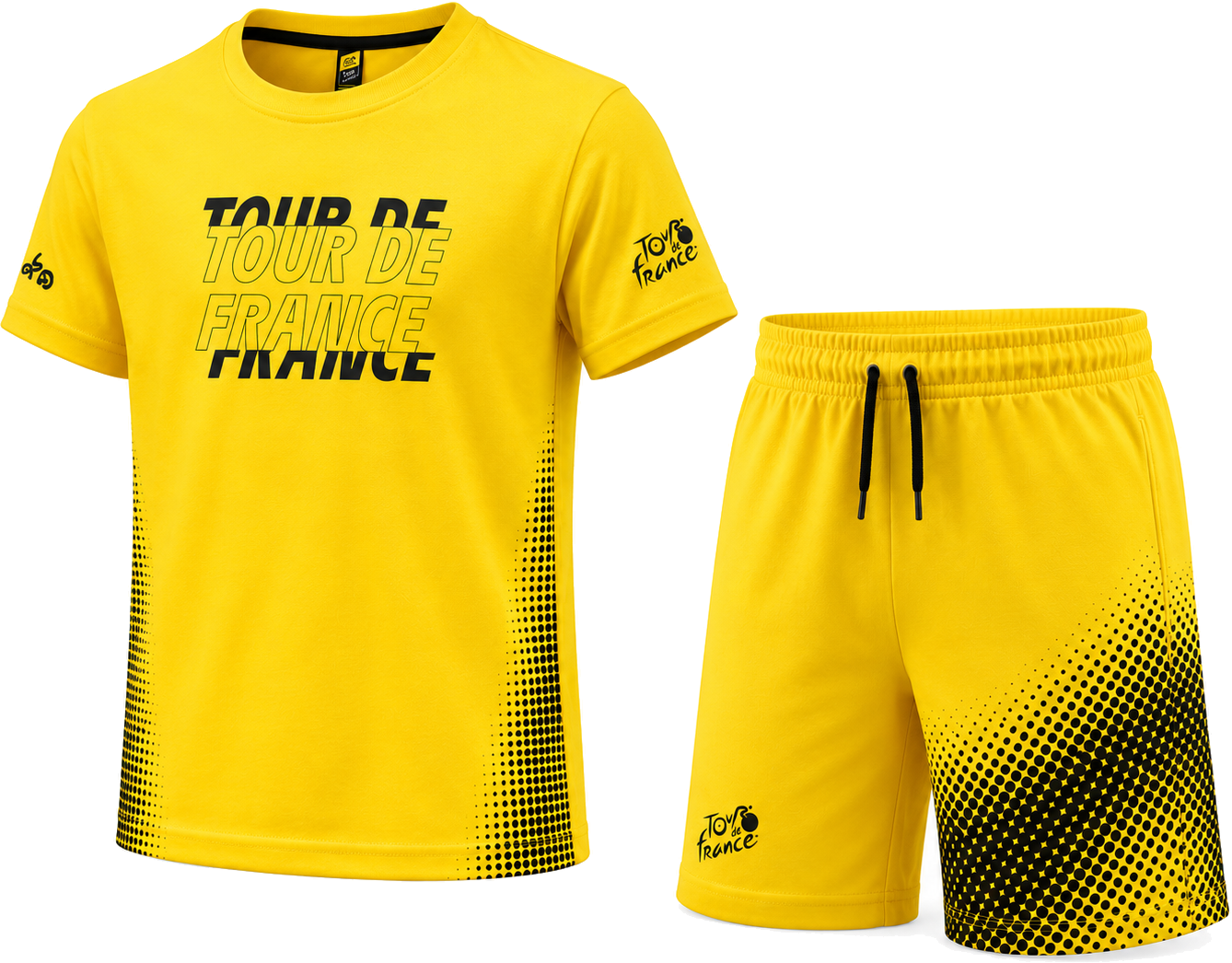 Tour De France Børnesæt Sportswear Gul