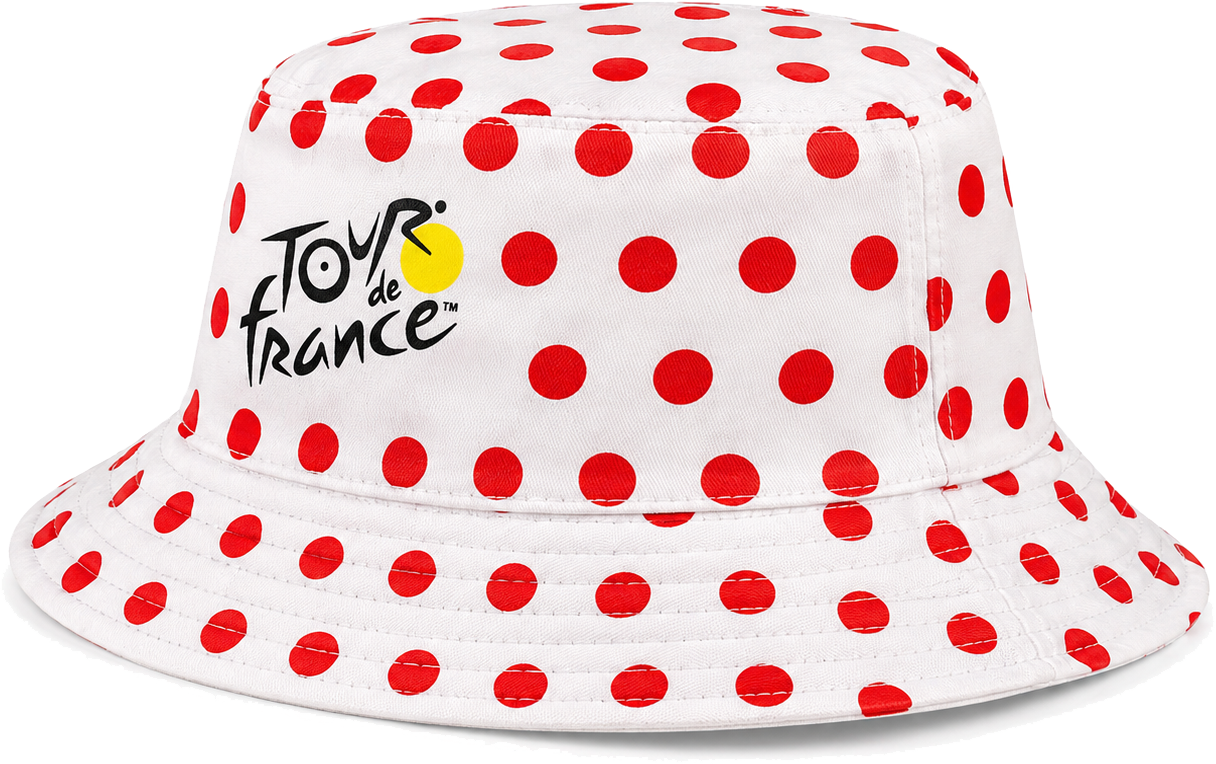 Tour De France Bucket Hat Grimpeur Pois