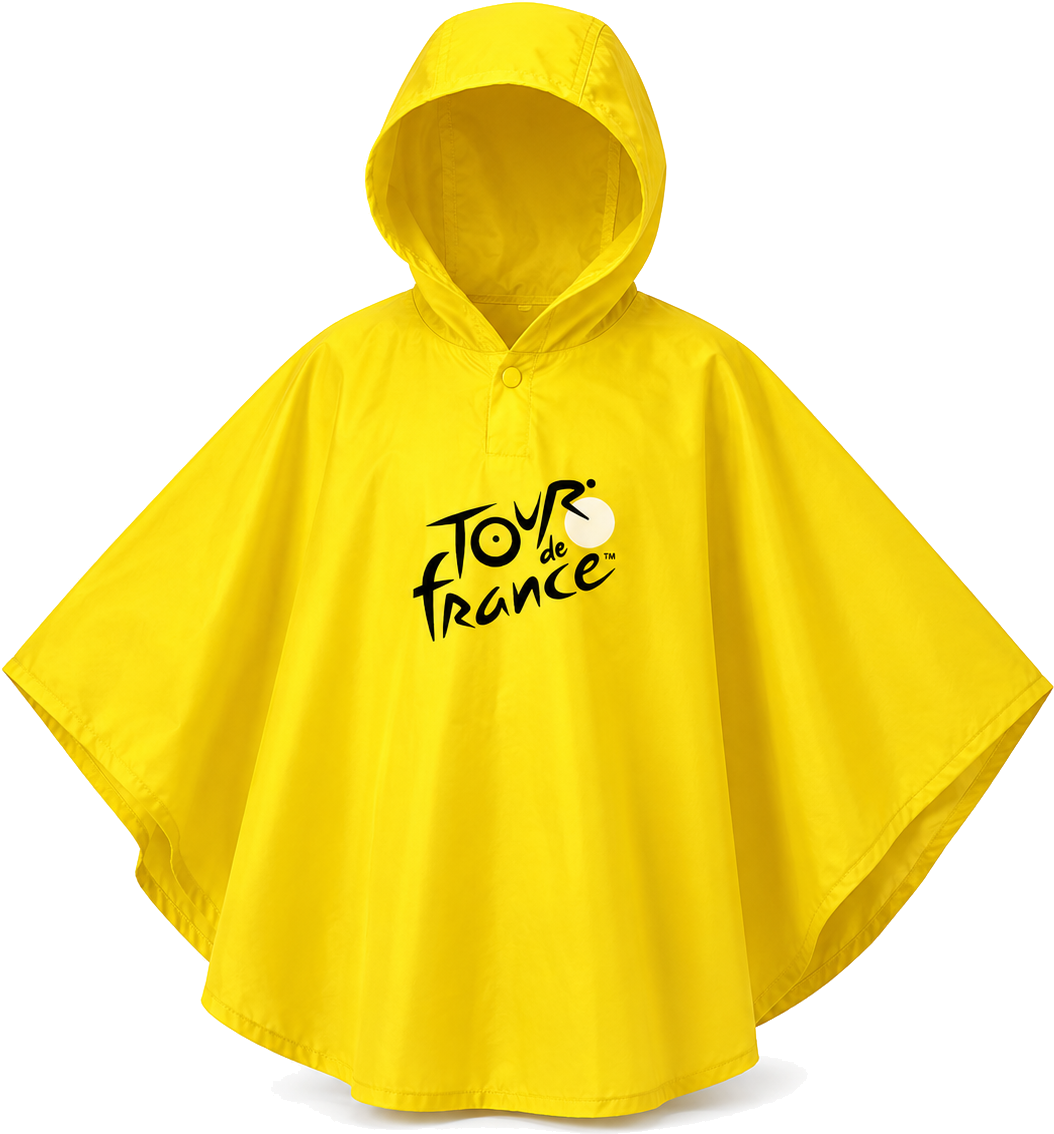 Tour De France Poncho Gul Unisex