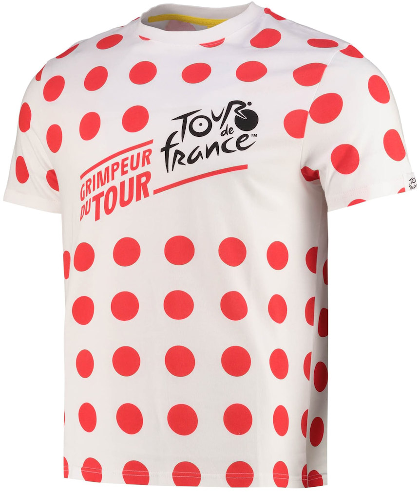 Tour De France  -shirt Grimpeur Pois Unisex