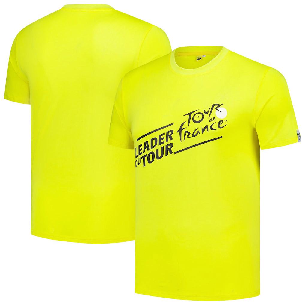 Tour De France  -shirt Leader Jaune Gul Unisex